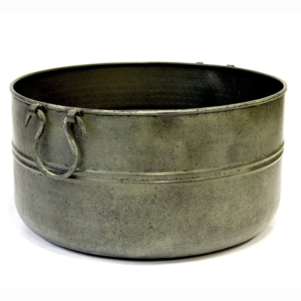 Verdigris Plant Bowl/drink Bucket 3 Verdigris Plant Bowl/drink Bucket - Image 3