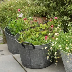 Oval Tub With Handles/drinks Cooler 9 Oval Tub With Handles/drinks Cooler -Stoneware Store pr2000031502 card3 lg