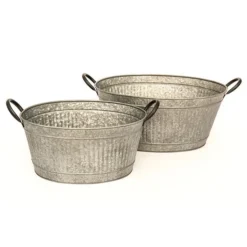 Oval Tub With Handles/drinks Cooler 10 Oval Tub With Handles/drinks Cooler -Stoneware Store pr2000031502 card4 lg