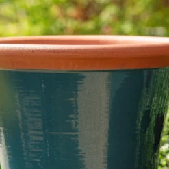 Dark Teal Kitchen Planter 12 Dark Teal Kitchen Planter -Stoneware Store pr2000044992 card5 lg