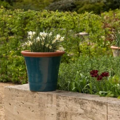 Dark Teal Kitchen Planter 15 Dark Teal Kitchen Planter -Stoneware Store pr2000044992 card8 lg